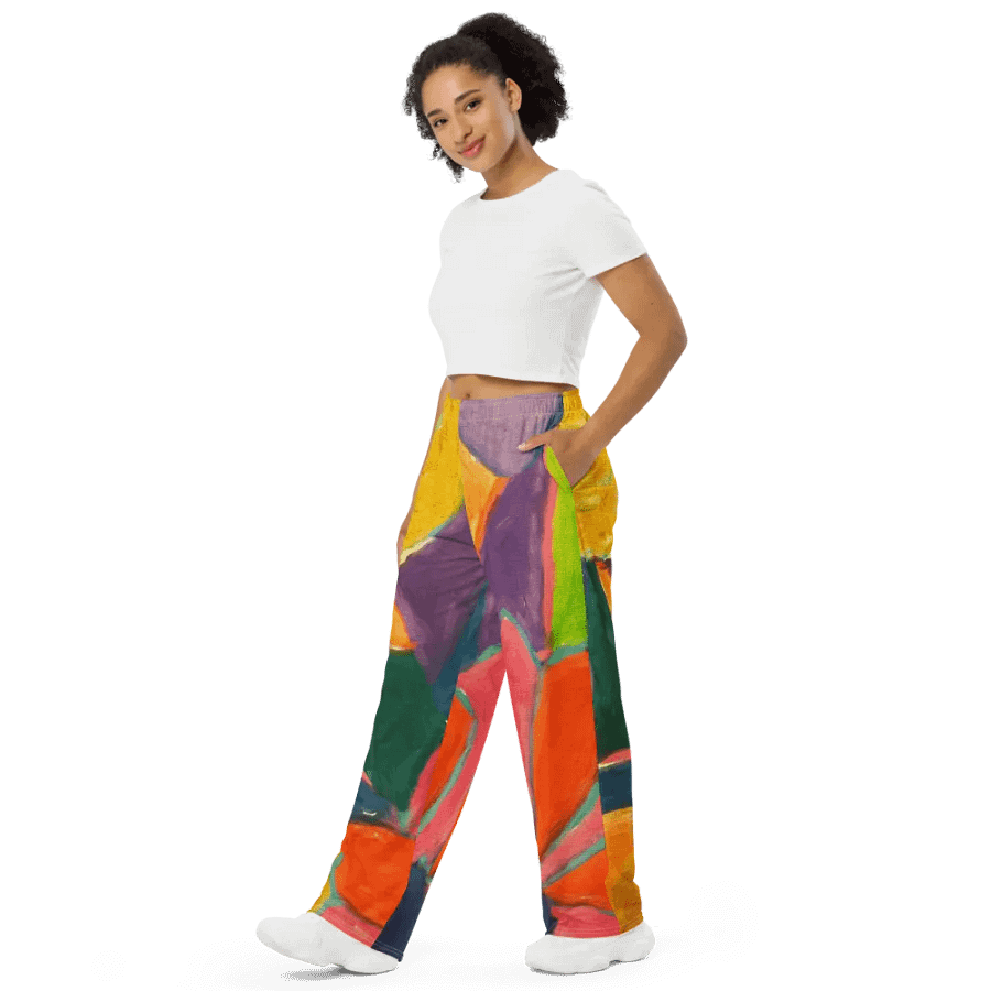 Afternoon Dreams of Spring Wideleg Pants product image (4)