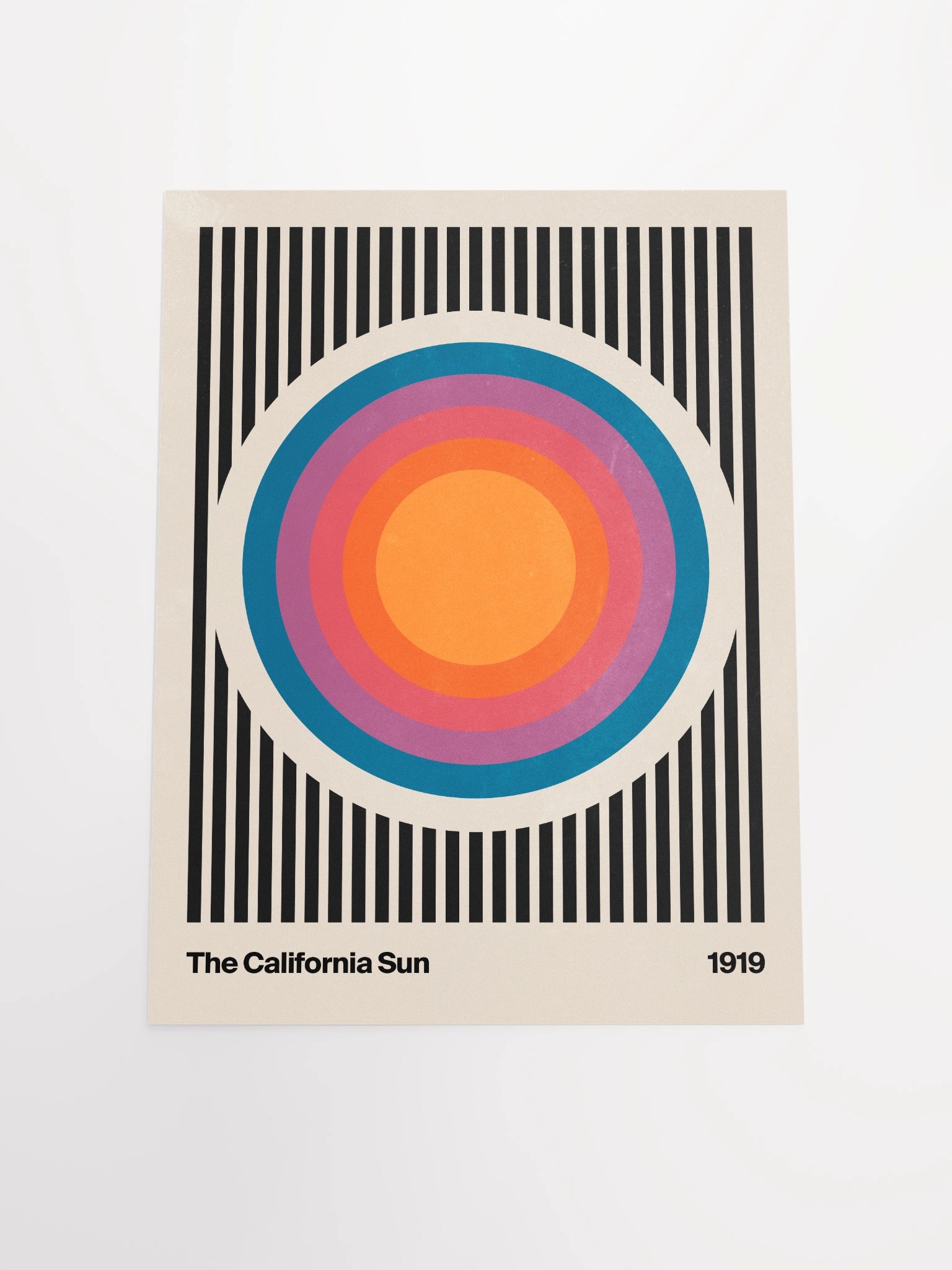Vintage California Sun: Vintage Series 001 Poster Art Print product image (18)