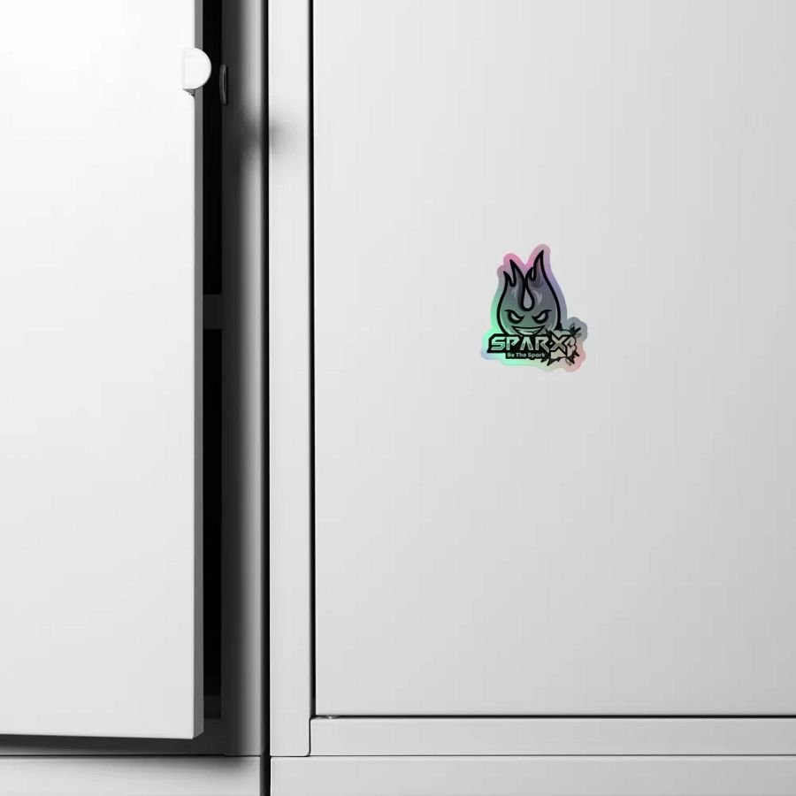 Silver Holographic Kiss-Cut Sticker product image (6)