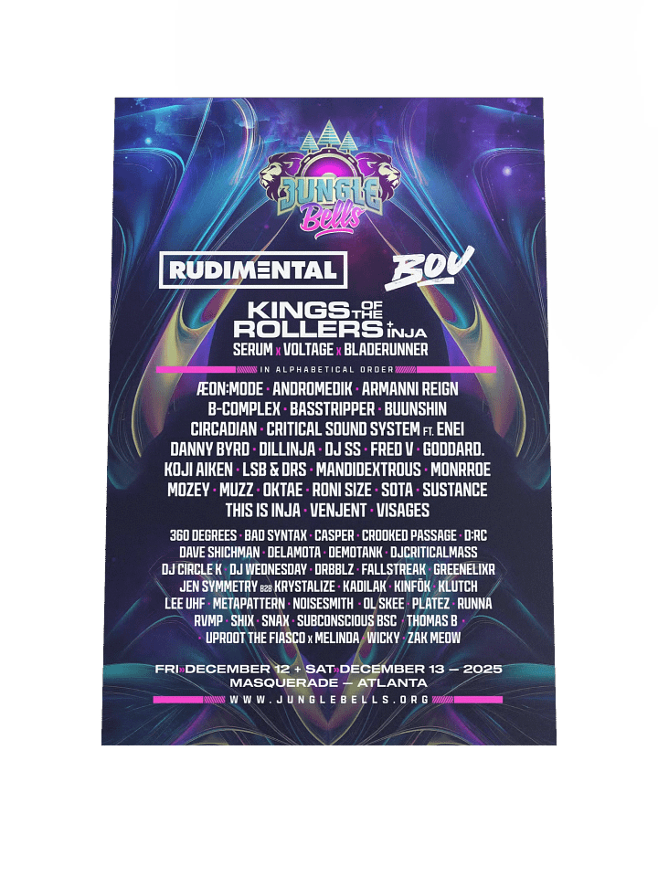 Jungle Bells 2025 Collector's Poster product image (2)