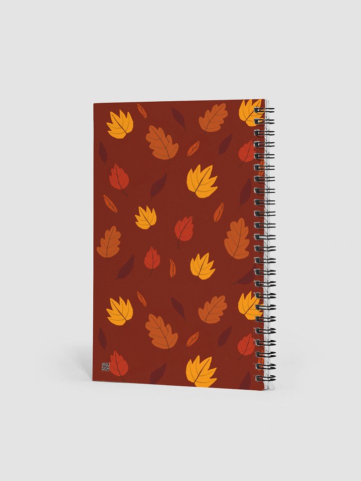 Autumn Leaves Spiral Notebook product image (2)