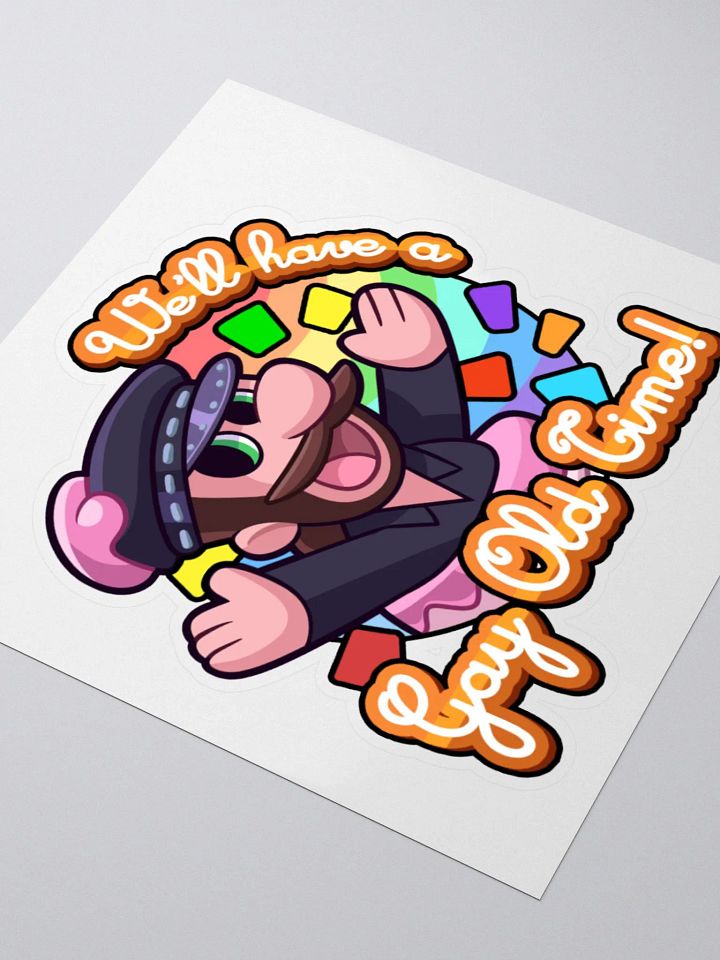 Gay Old Time: Sticker product image (2)