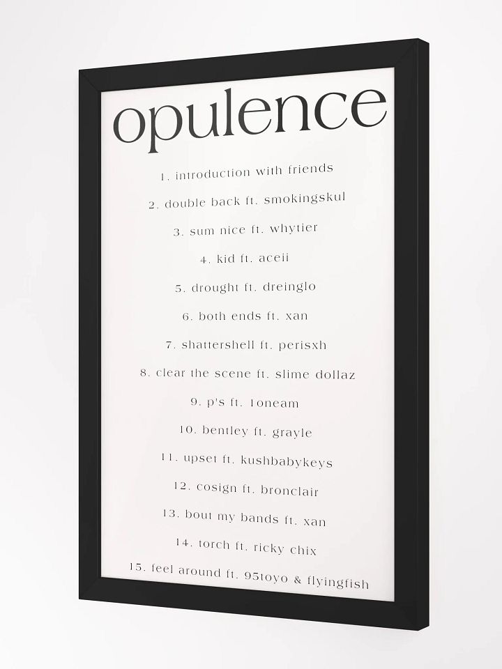 opulence poster product image (4)