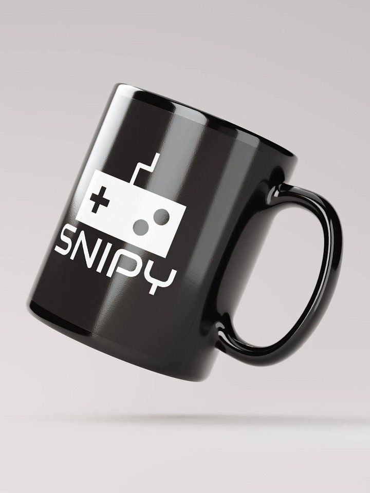 SnipyPlays Logo Mug Black product image (4)