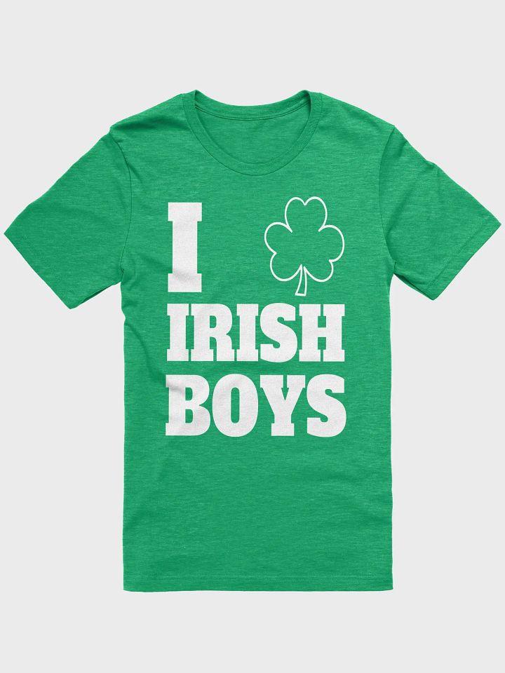 I Love Irish Boys T-Shirt – St. Patrick’s Day Tee product image (1)