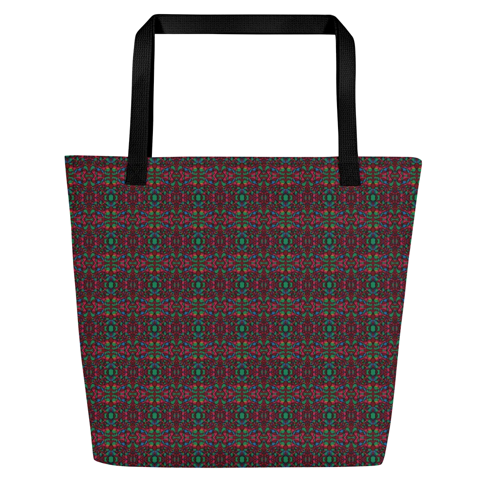 Mistletoe Mirage – Large Tote Bag with Pocket product image (4)