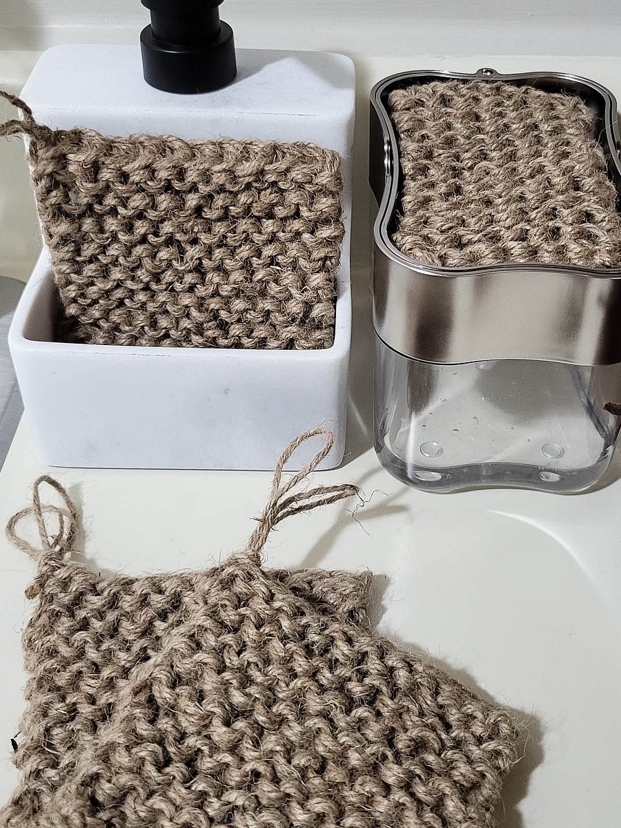 Scrubber Dishcloth Knitting Pattern PDF product image (3)