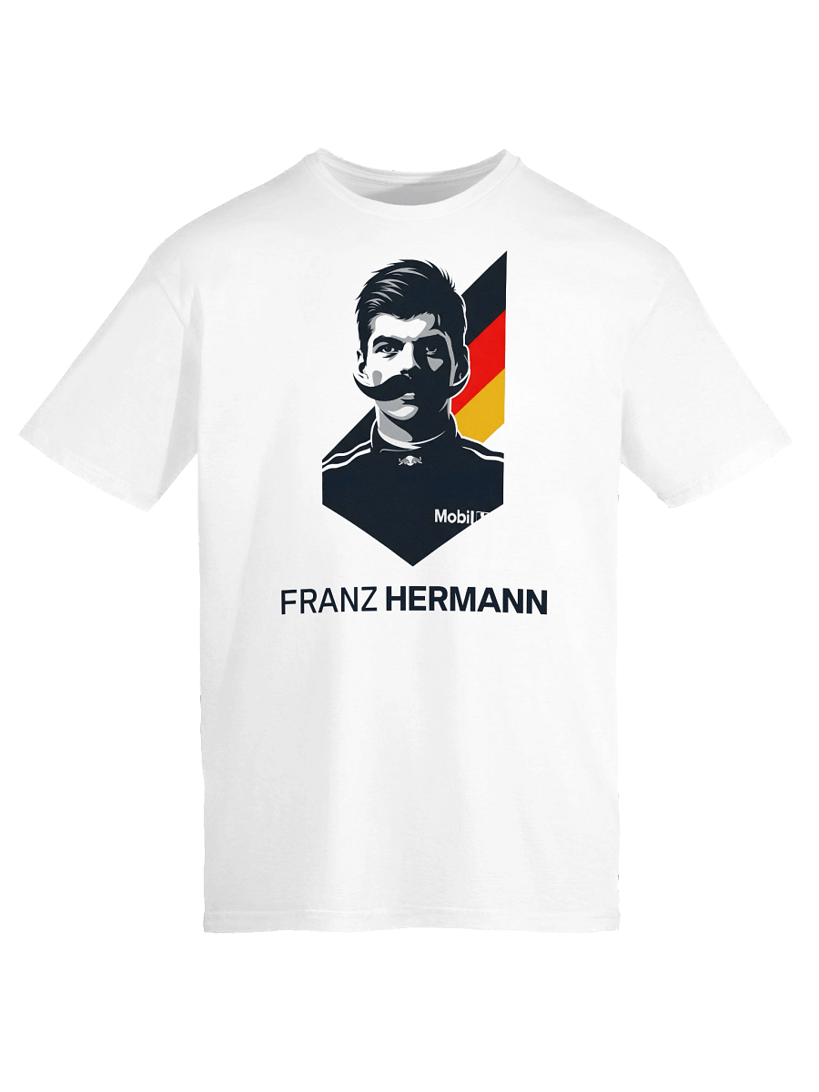 Franz Hermann F1 Legend German Flag Pop Tee product image (9)