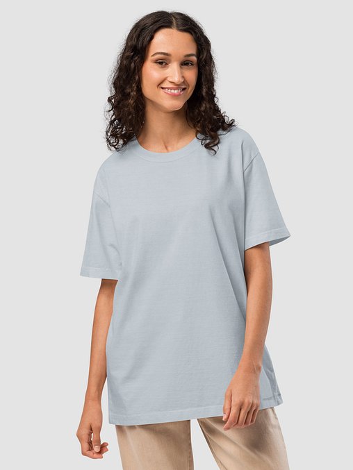 Photo showing Bella+Canvas Unisex Oversized Garment-Dyed T-Shirt