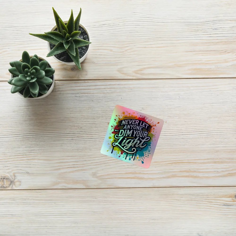 Radiant Resilience Holographic Sticker Set product image (10)