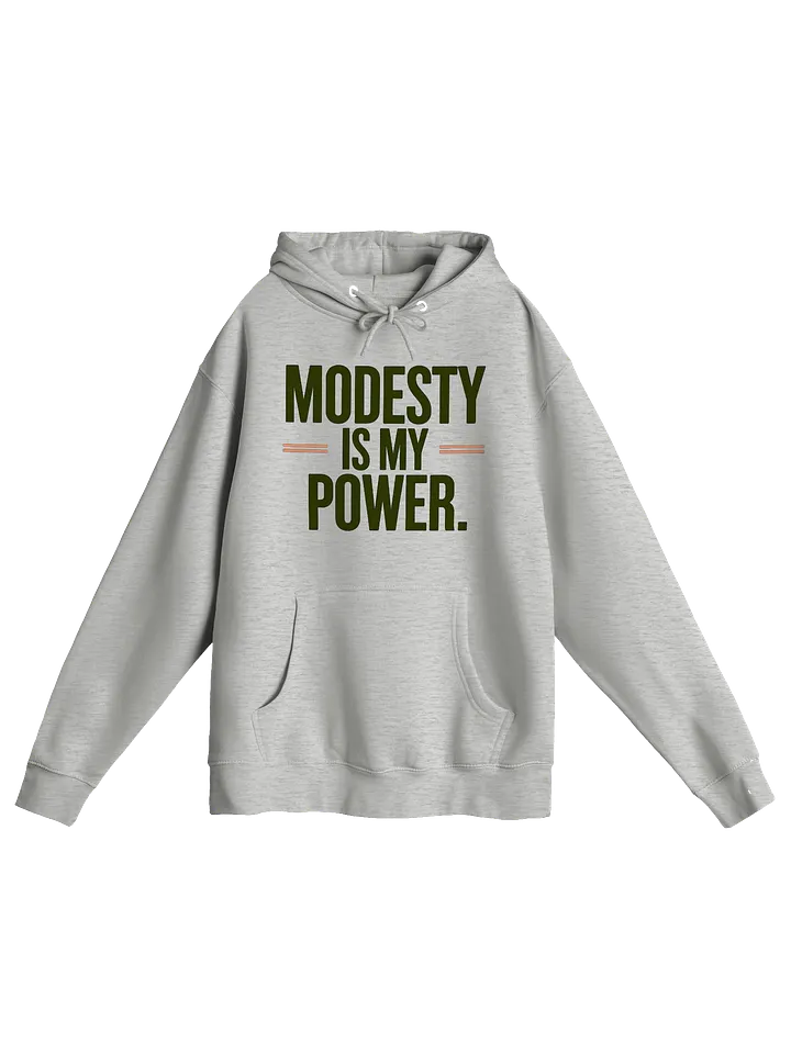 Modesty Power Hoodie, Bold Statement Gift, Empowering Fashion product image (1)
