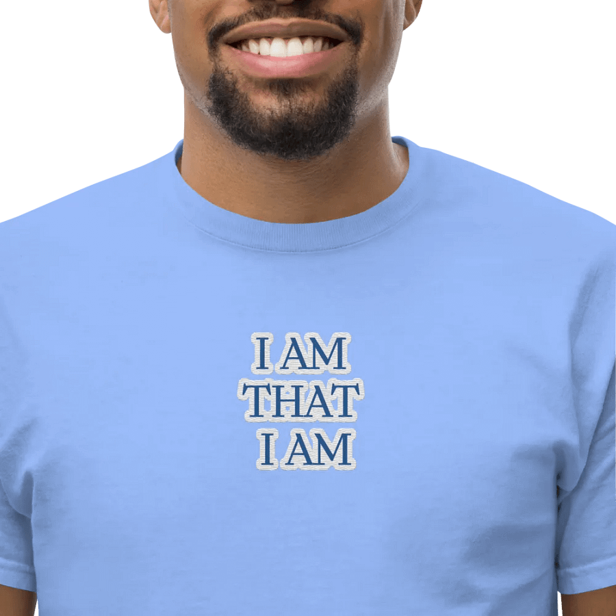 I AM THAT I AM T-Shirt Embroidered product image (5)