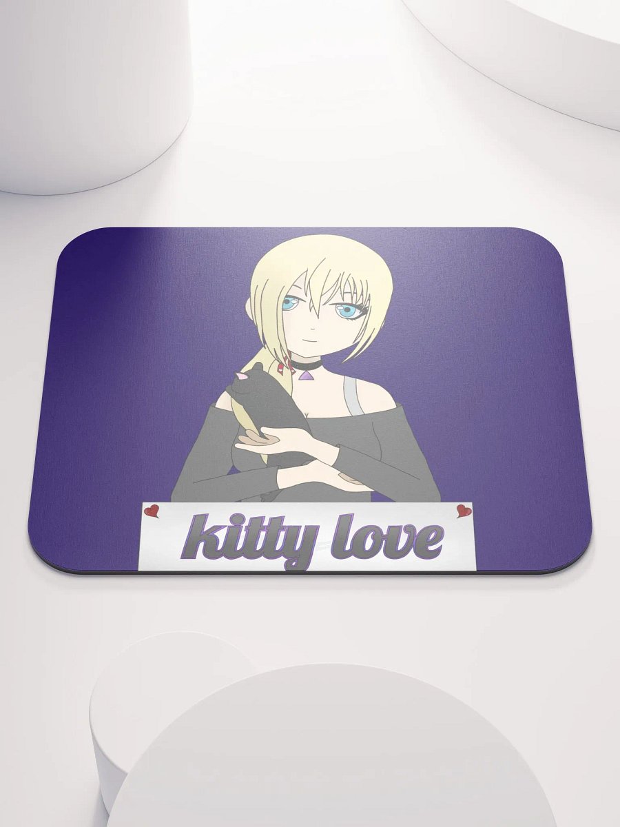 Kitty Love Mouse Pad product image (6)