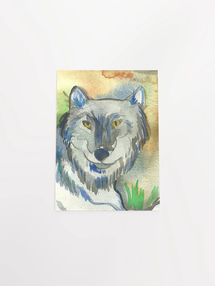 Gray Wolf Art Print product image (13)