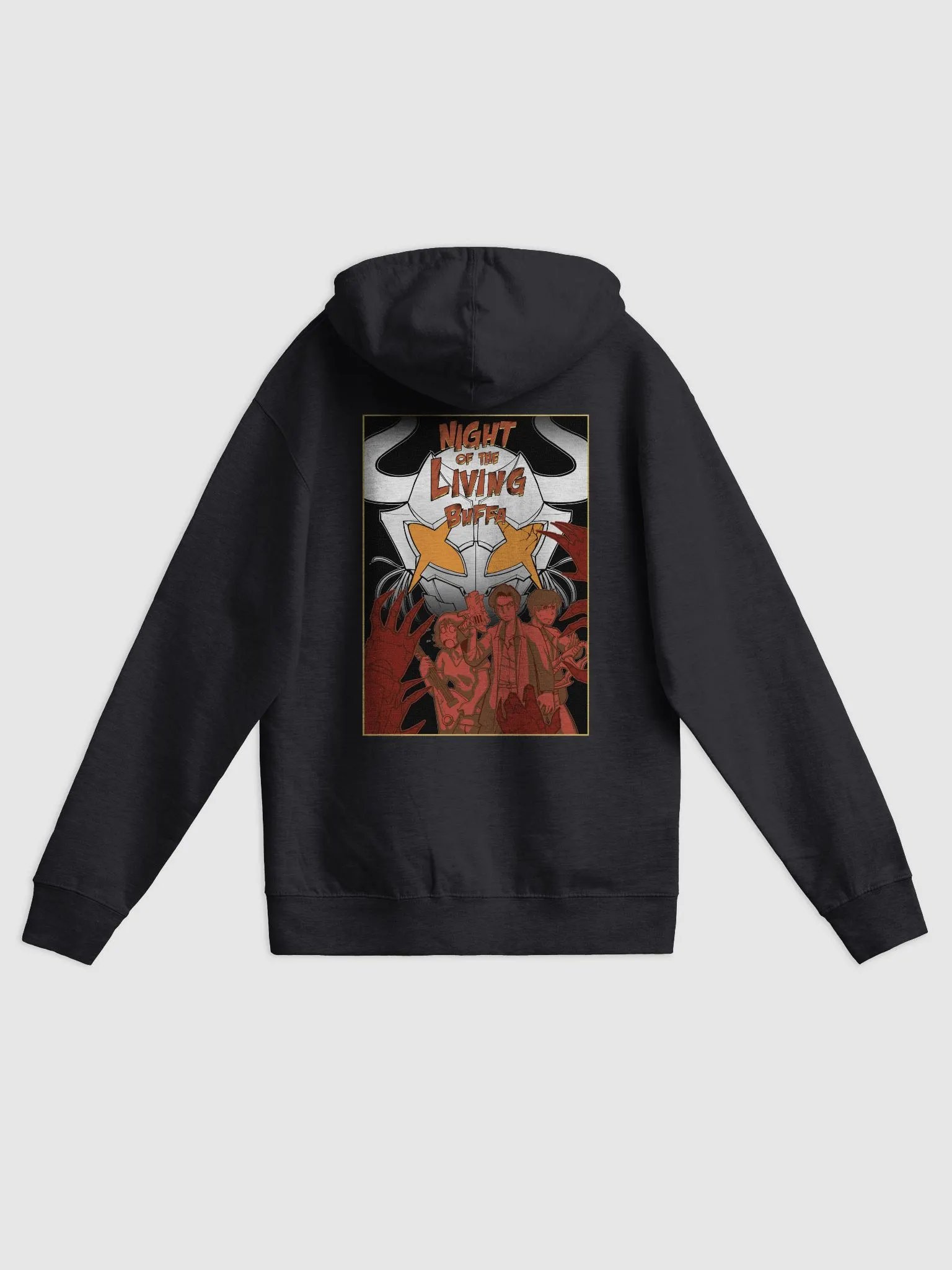 Night Of The Living Buffa Zip Up Hoodie product image (10)