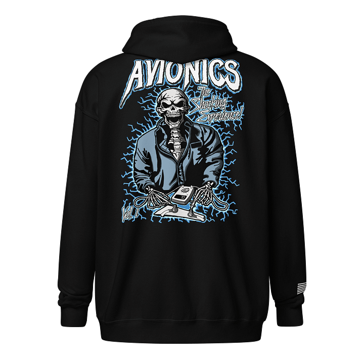 "AVIONICS Vol. 1" Zip Up Hoodie product image (4)