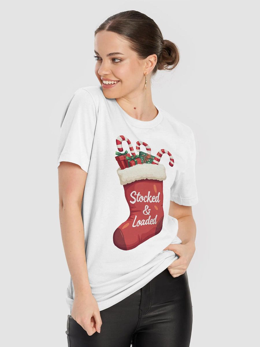 Stocked & Loaded Christmas T-Shirt product image (4)