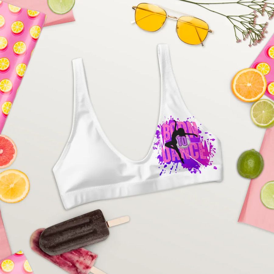 Born to Dance Her Silhouette Vibrant Bikini Top product image (11)