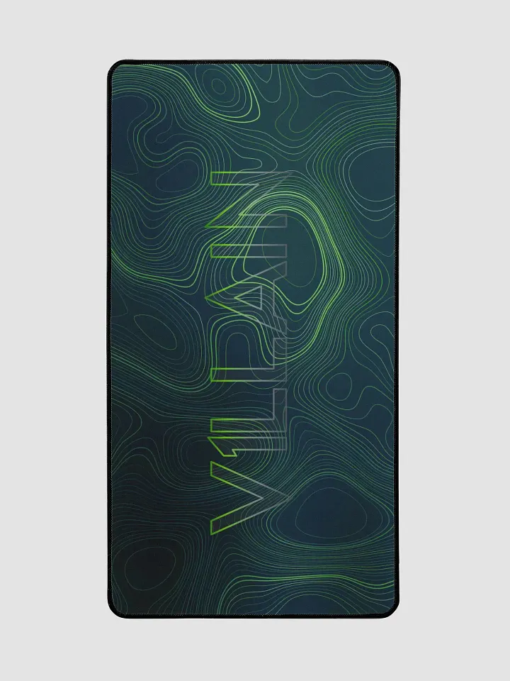 V1LLAIN Topopgrahic Green Mouse Pad product image (2)