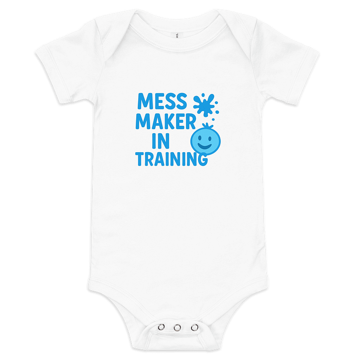 Playful Mess Maker Baby Onesie product image (2)