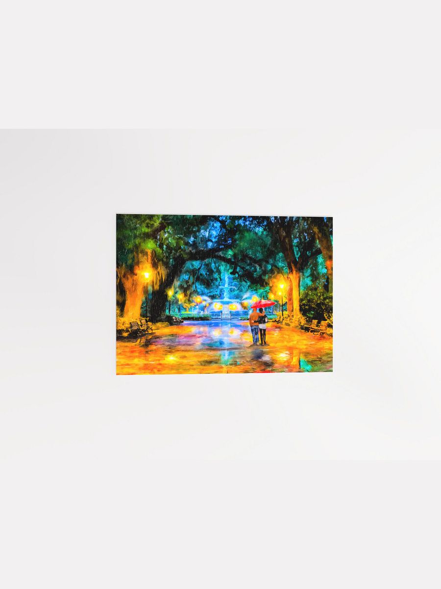 Forsyth Park – Savannah Fountain Matte Poster product image (2)