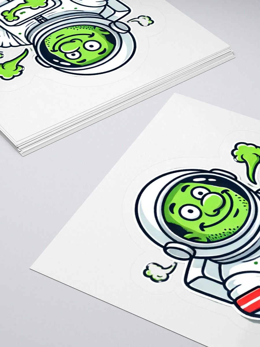 Patch-Style Sickly Astronaut sticker product image (7)