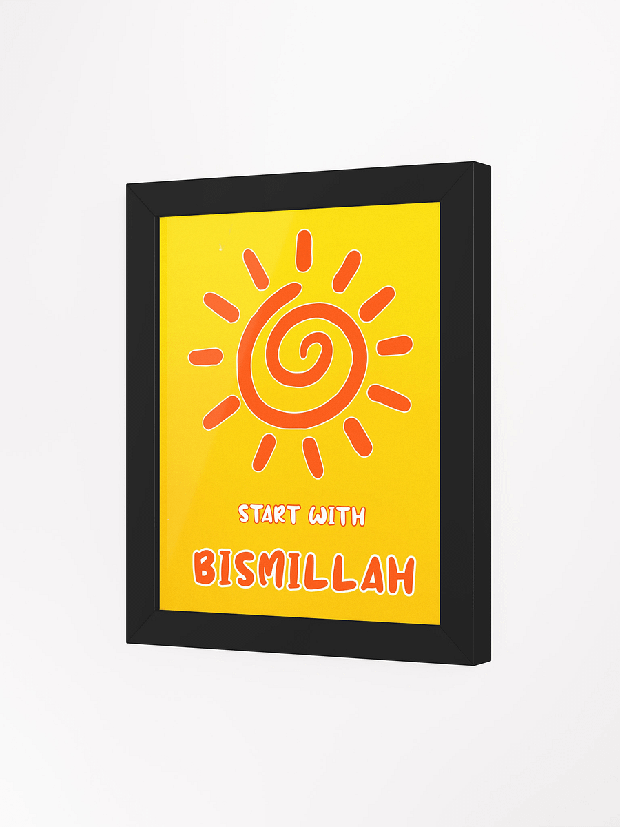 Start with Bismillah Kids Wall Art product image (2)