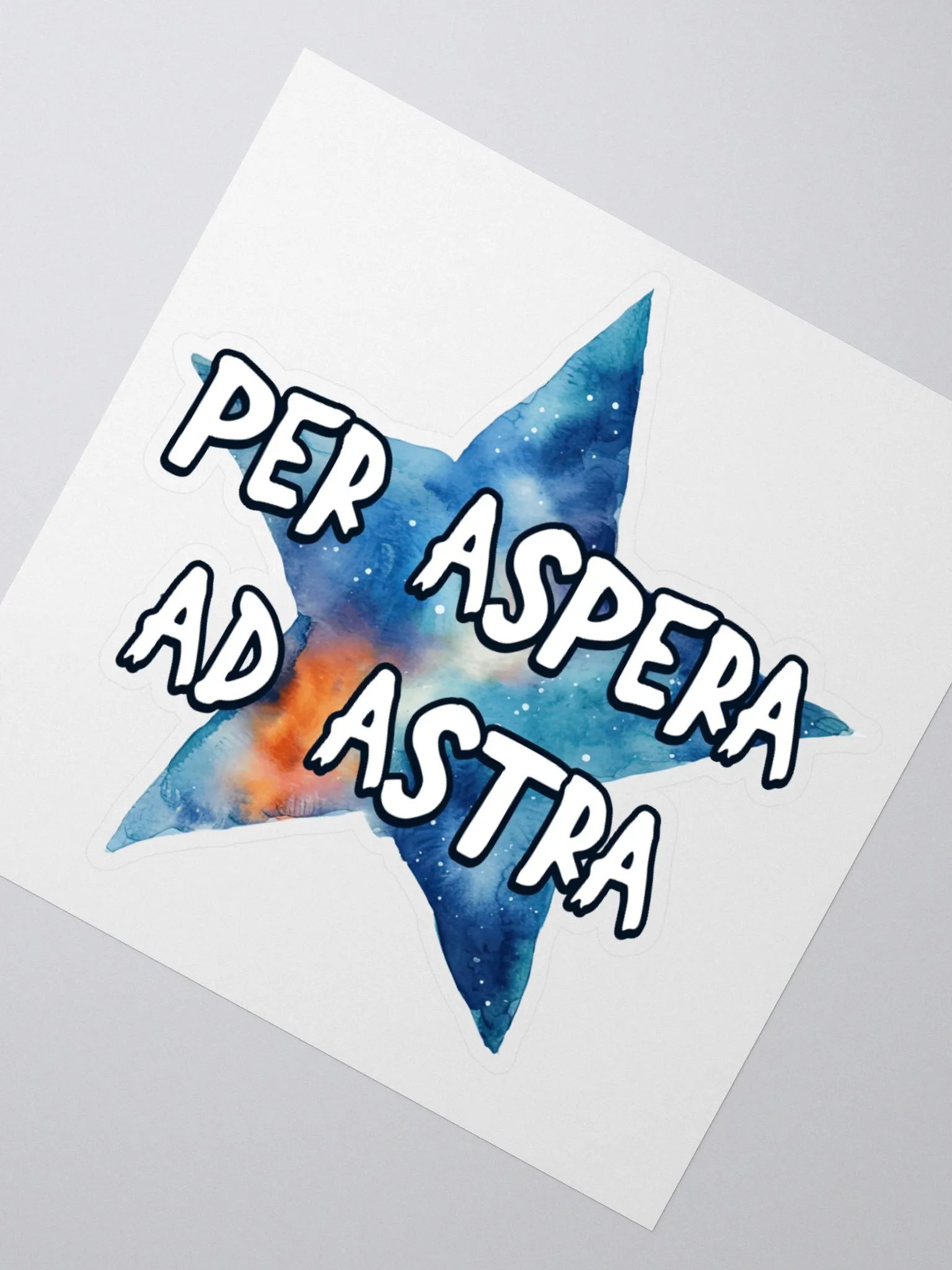 Per Aspera Ad Astra Sticker product image (2)