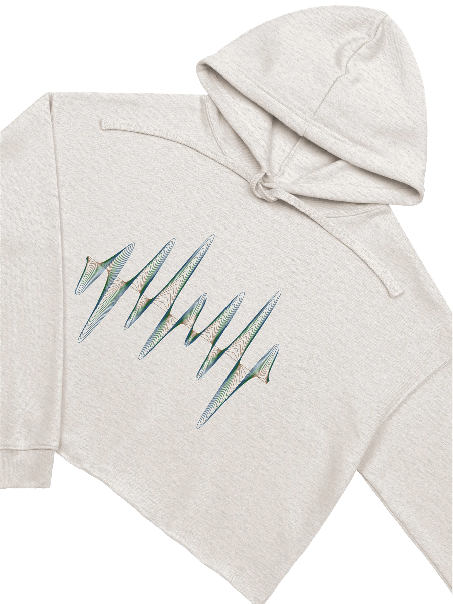 Waveform Dreams Crop Hoodie product image (7)