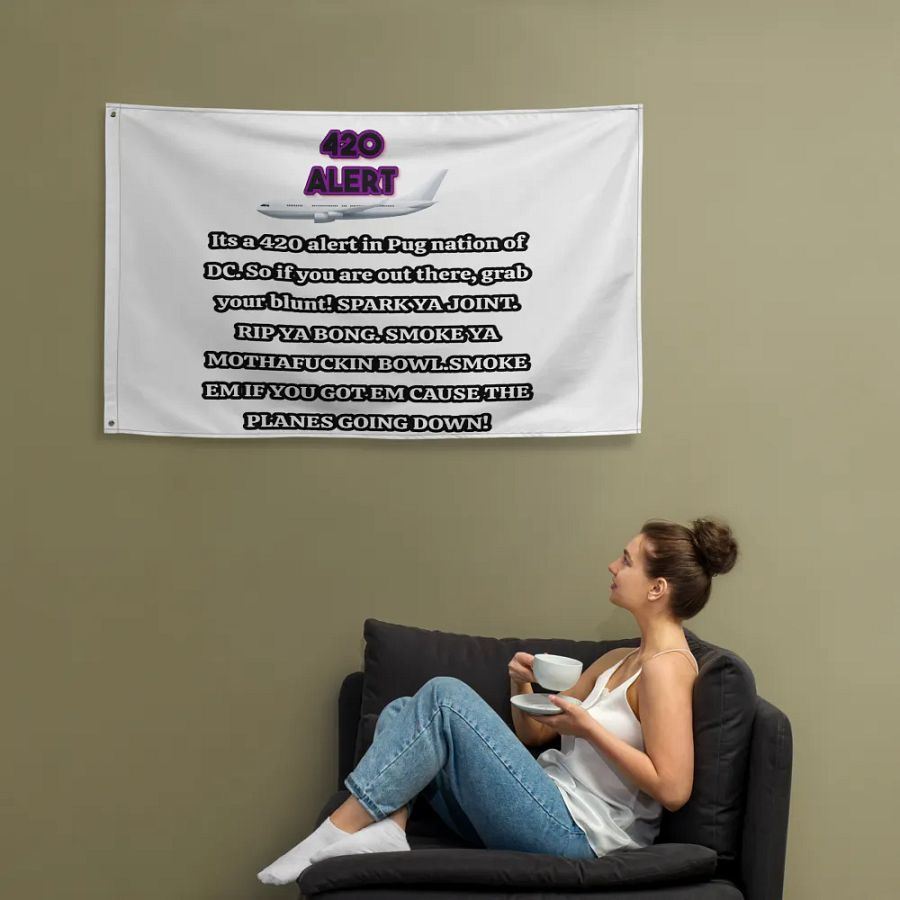 420 Alert Skyline Flag product image (12)