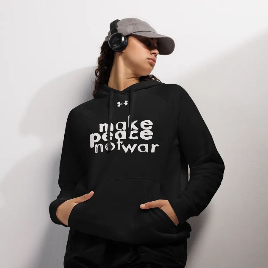 Peaceful Message Unisex Hoodie product image (12)