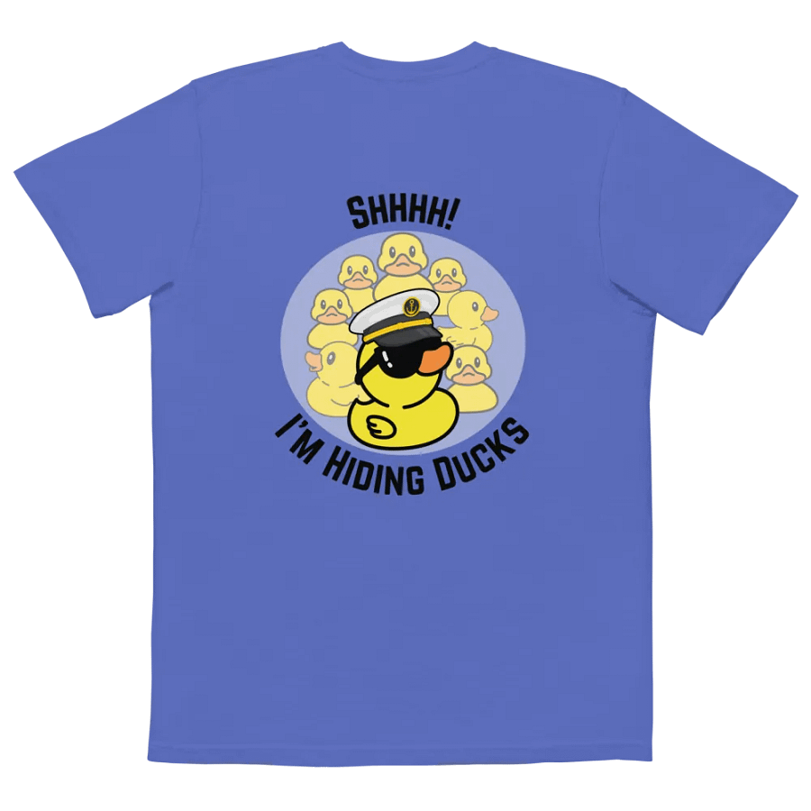 Adult Hiding Ducks T-Shirt - Blue product image (1)