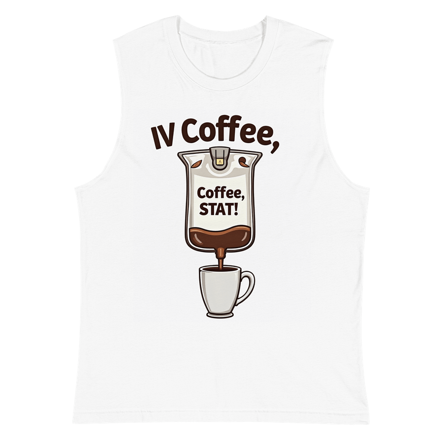 IV Coffee Muscle Tank product image (2)