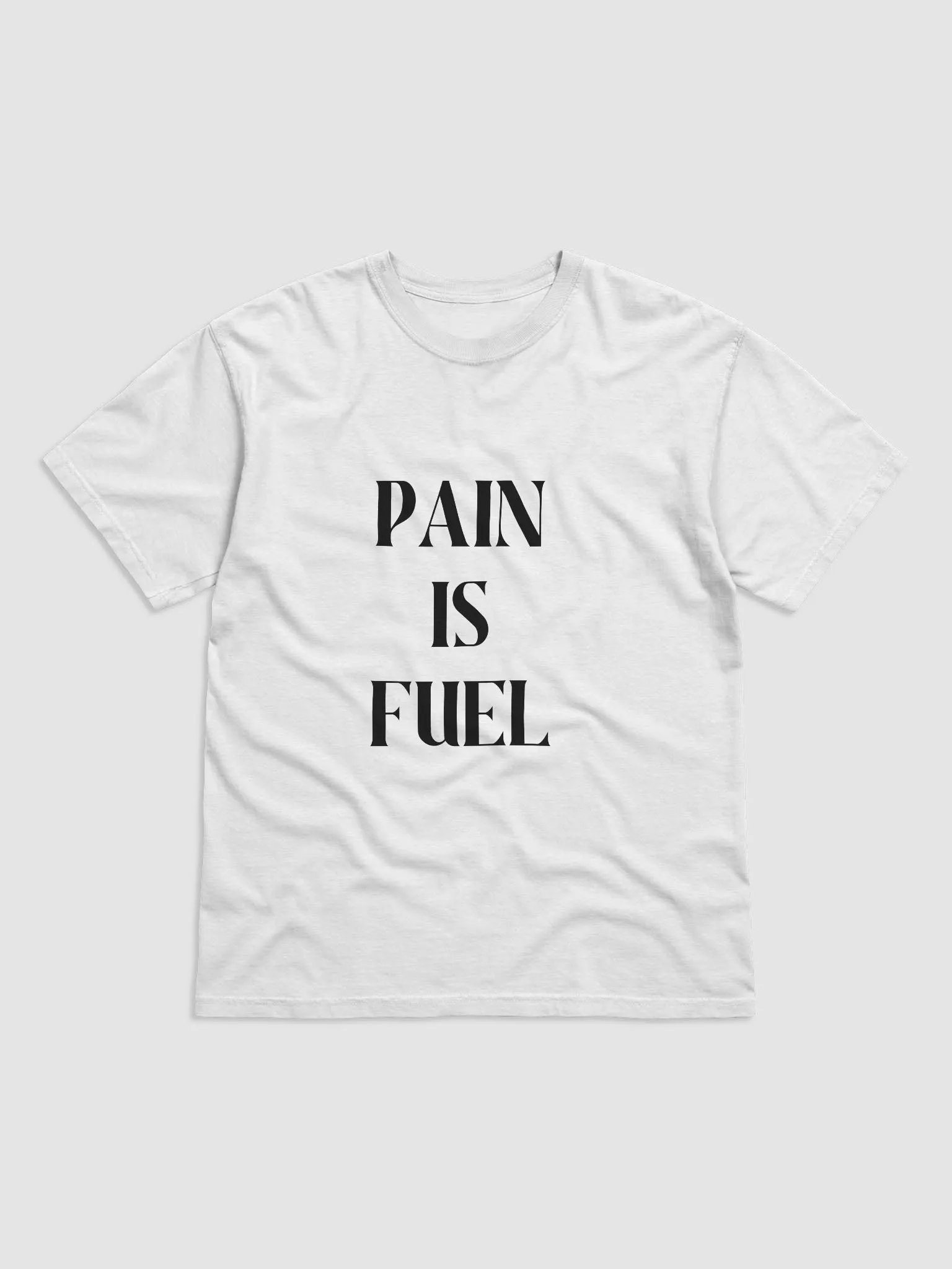 PAIN IS FUEL(BLACK PRINT) product image (1)