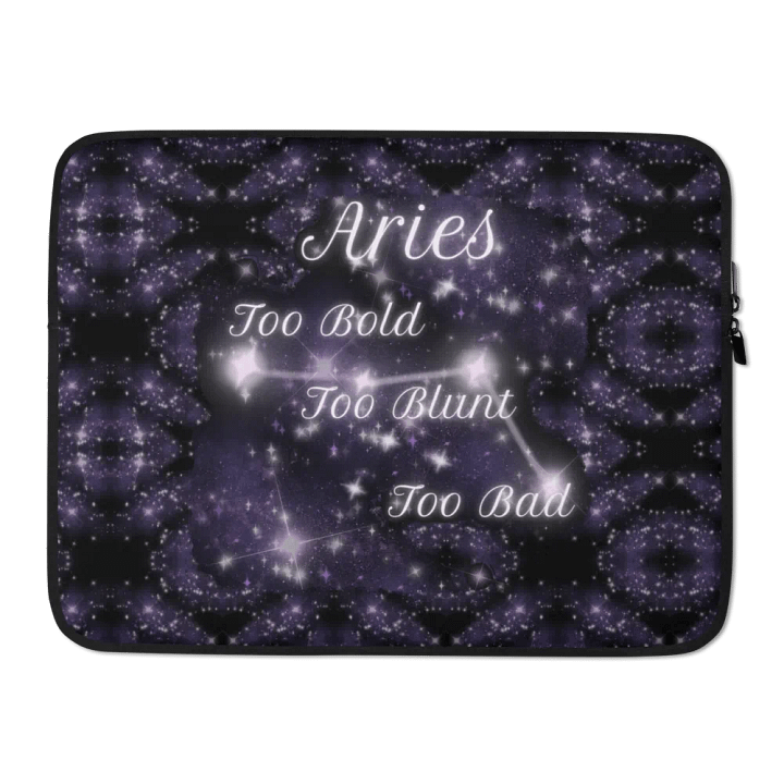Aries 2025, Constellation, Laptop Sleeve product image (2)