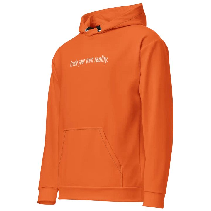 "CREATE YOUR OWN REALITY" Classic Hoodie (ORANGE) product image (2)