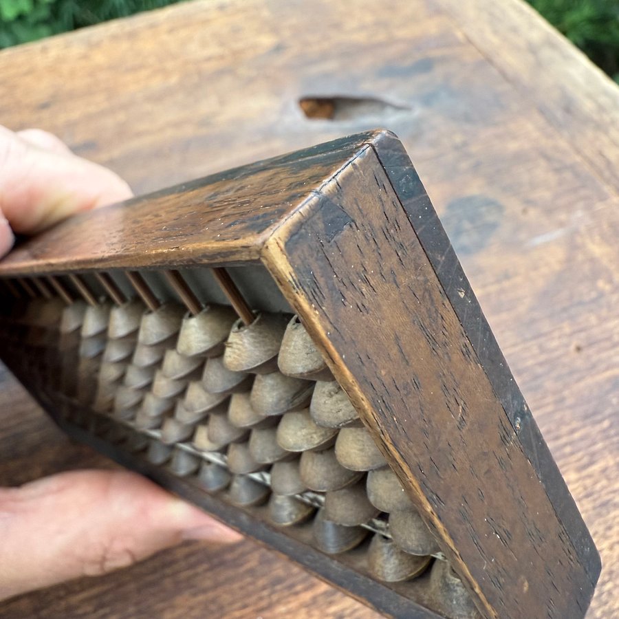 🎎 Antique Japanese Soroban Abacus (Small Merchant’s Model) – Early Showa or Earlier – Japan Antique Roadshow product image (5)