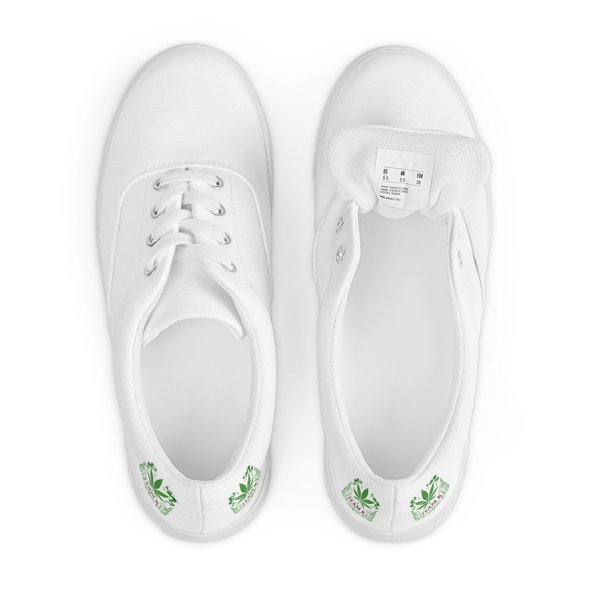 Team K V-7 Men's Lace-Up Canvas Shoes product image (6)