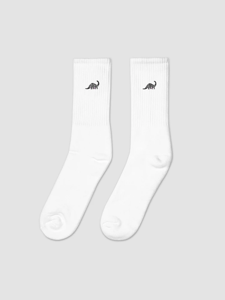 Brontosaurus White Socks product image (1)