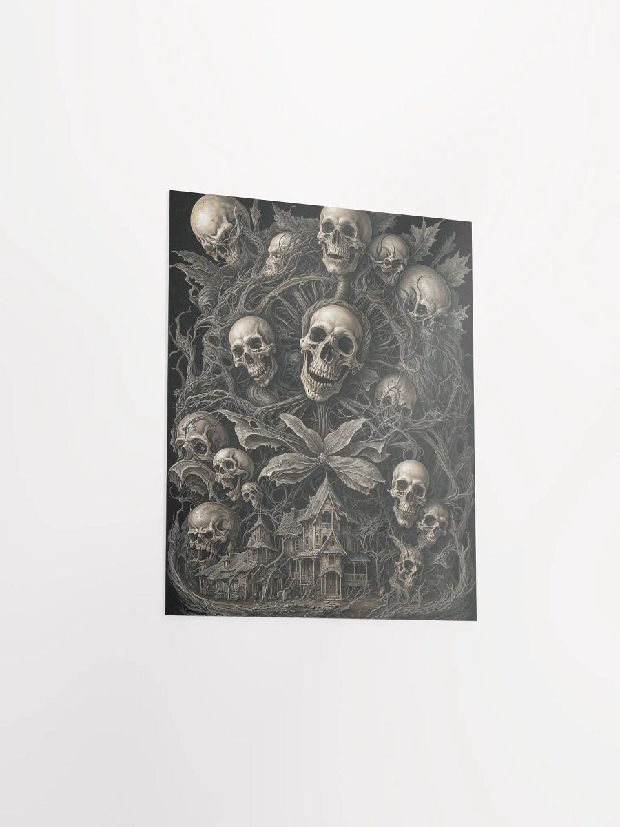 Gothic Haunted House Matte Poster product image (17)