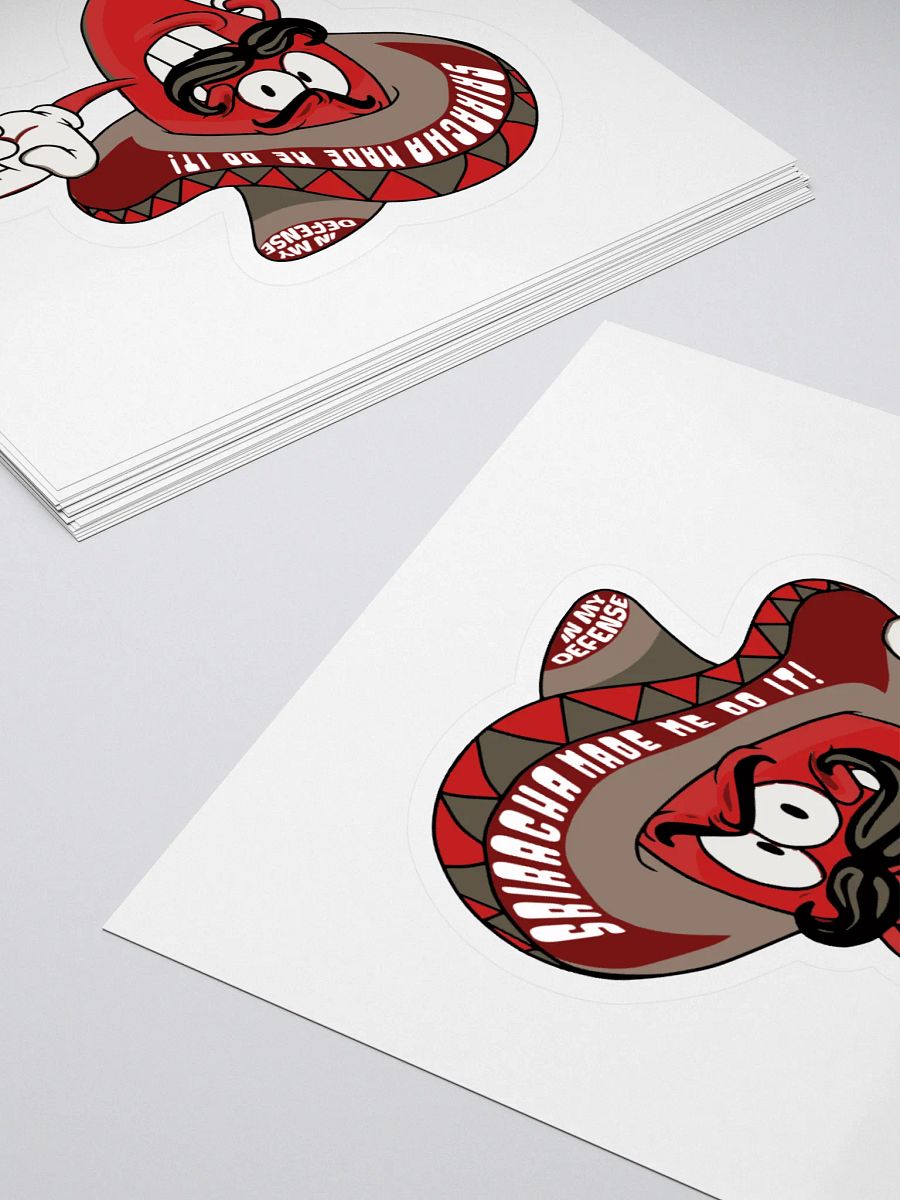 Sriracha Chili Pepper Sticker product image (4)