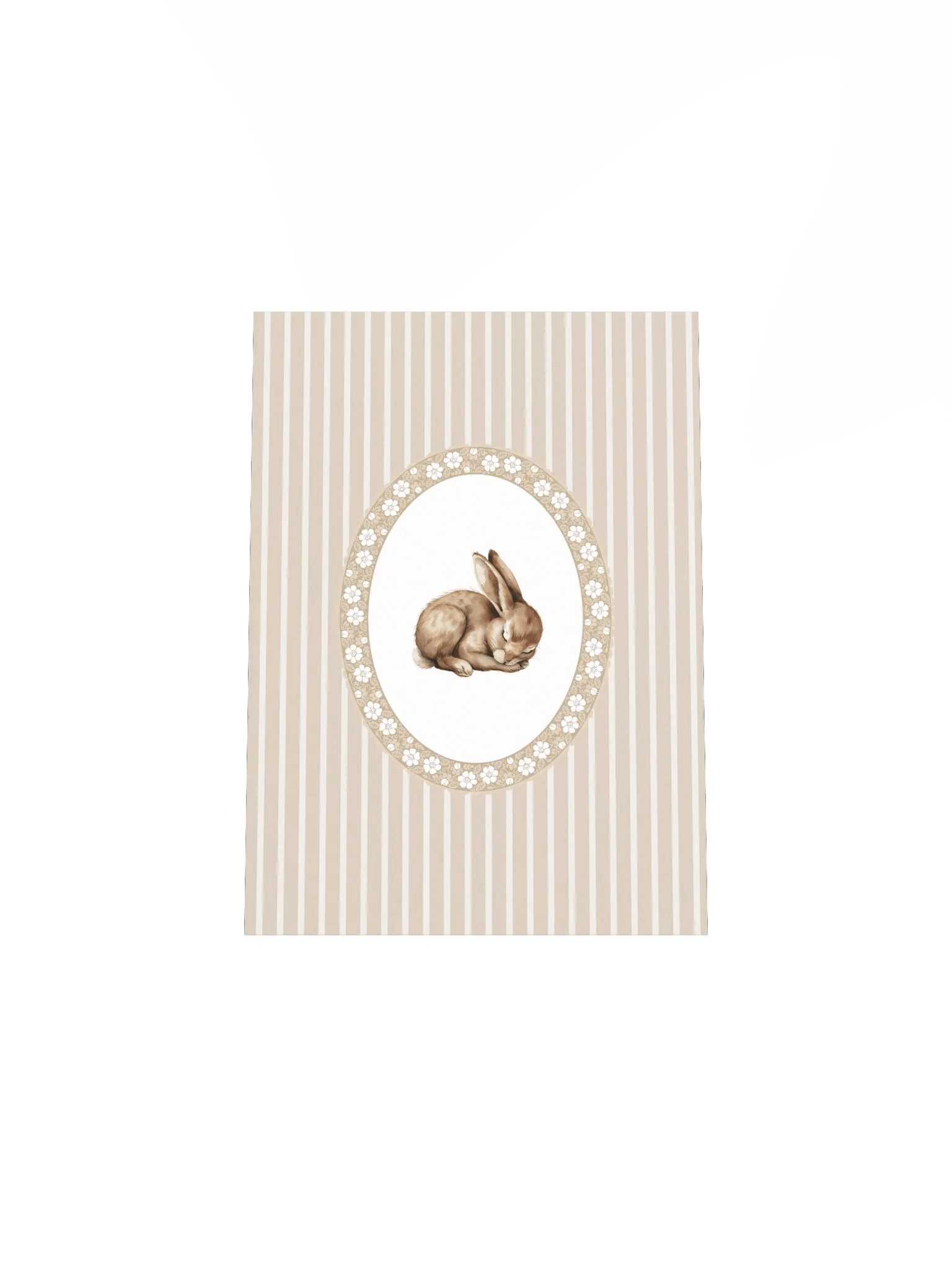 Classic Bunny Nursery Print - Sleeping Bunny product image (5)