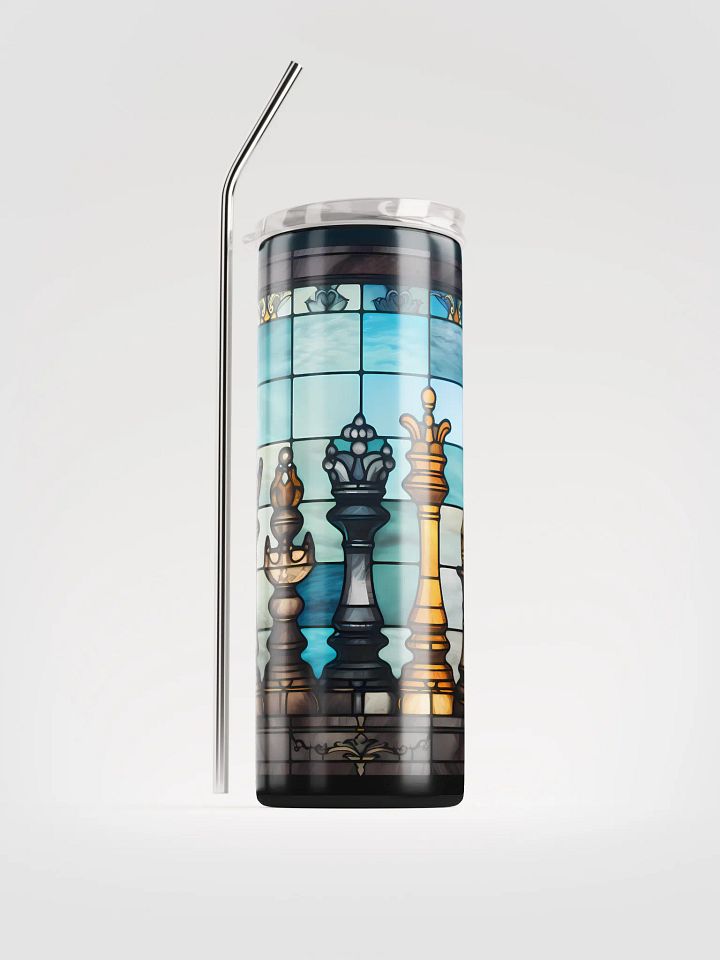 Checkmate Sky Stainless Steel Tumbler product image (1)