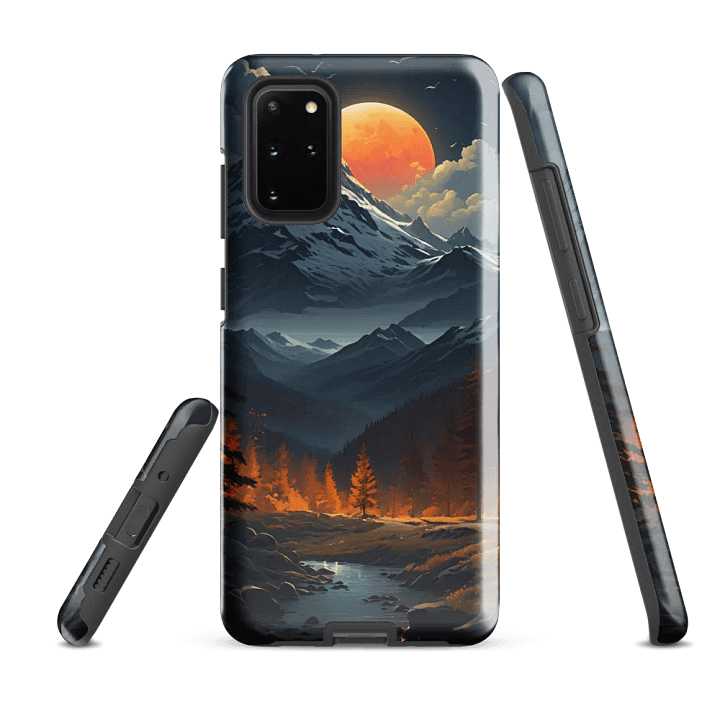 Tough Phone Case for Samsung® - Mountain Sunset product image (2)