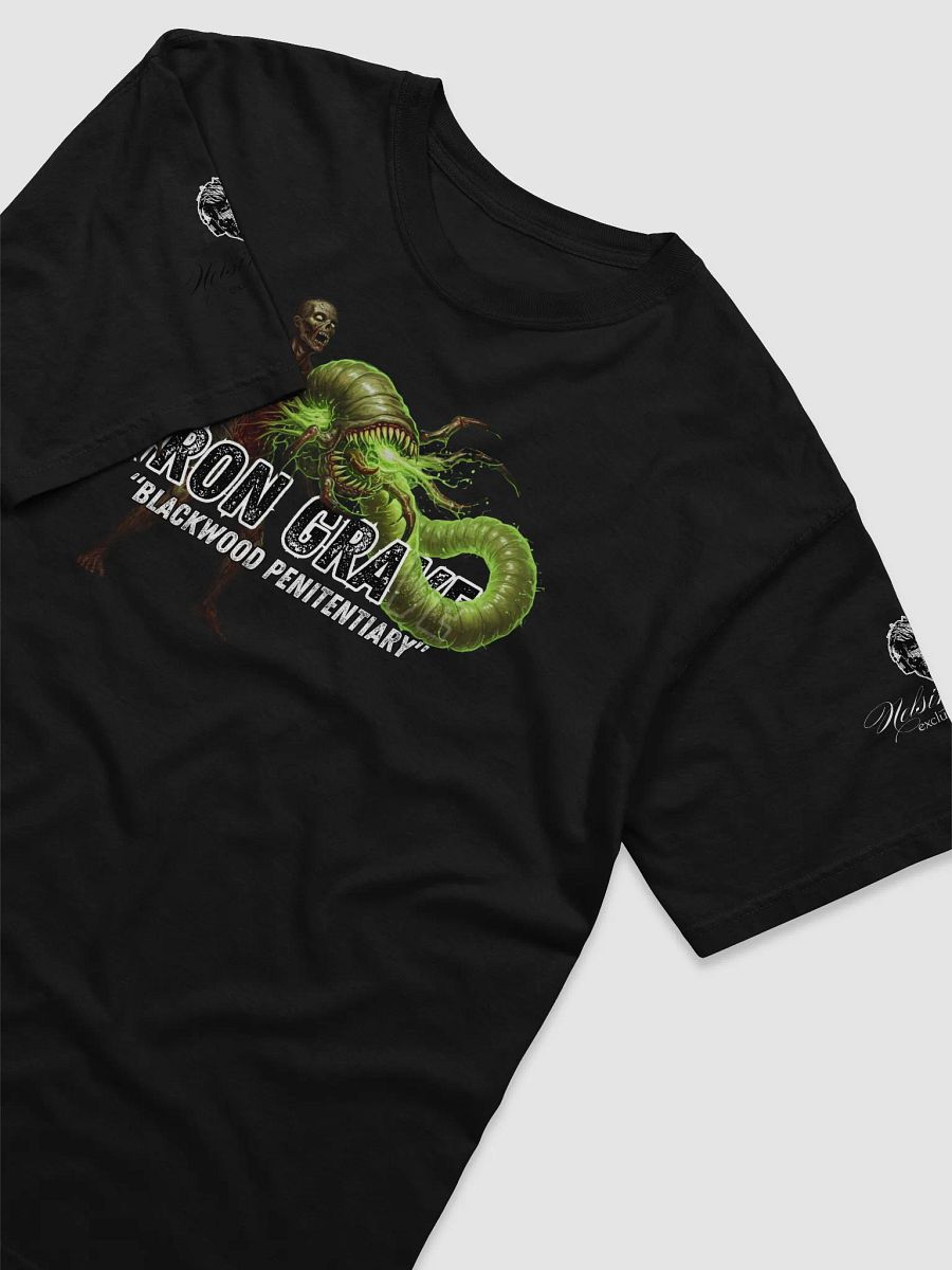 The Iron Grave - Blackwood Penitentiary - The Parasite v2 - Black Logo T-Shirt product image (38)