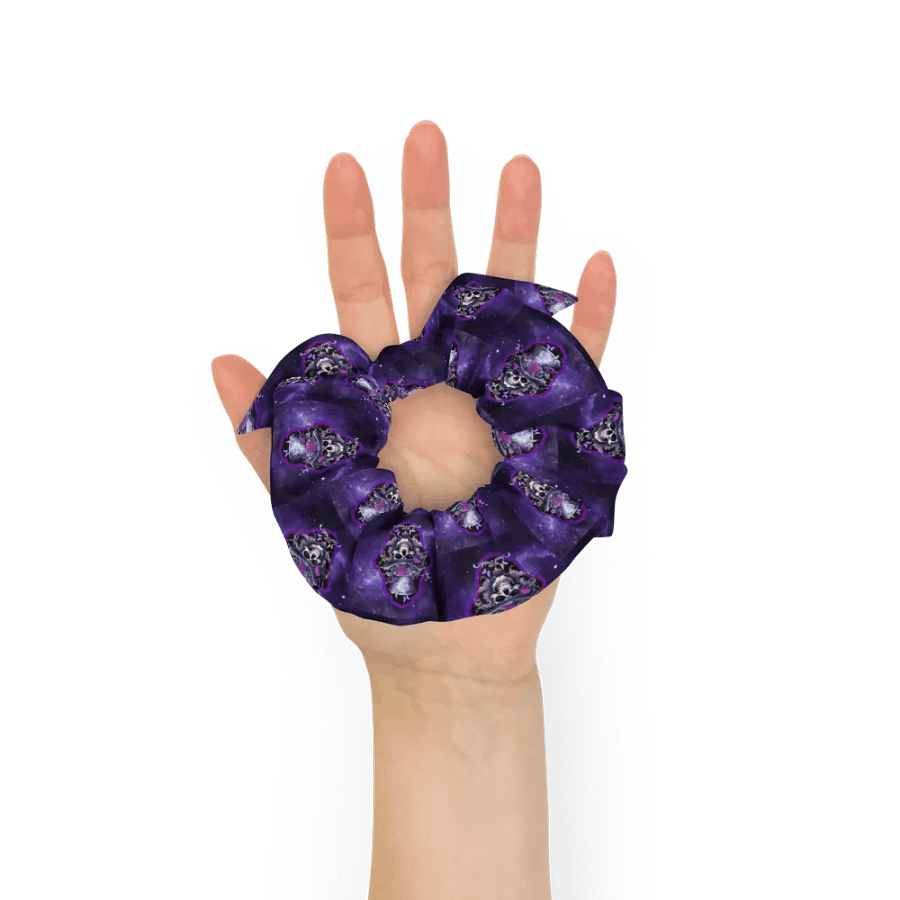 Gothic Skull & Roses Purple All-Over Print Scrunchie product image (10)