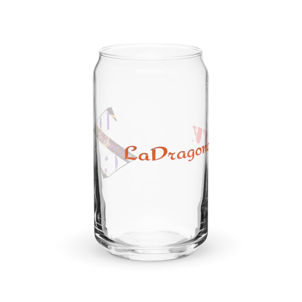Verrerie élégante en forme de canette : édition LaDragonazTv/ Elegant Can-Shaped Glassware: LaDragonazTv Edition product image (1)