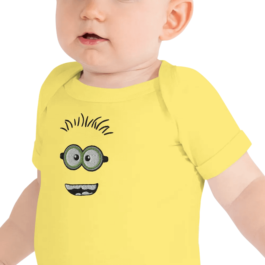 Minions Embroidered Baby Onesie product image (2)