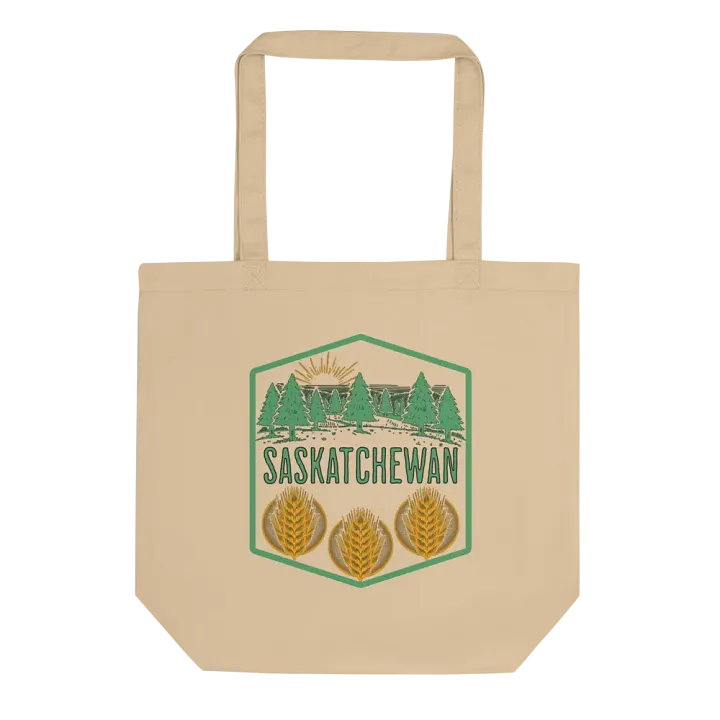 Saskatchewan Tree Wheat Landscape Eco Tote product image (1)