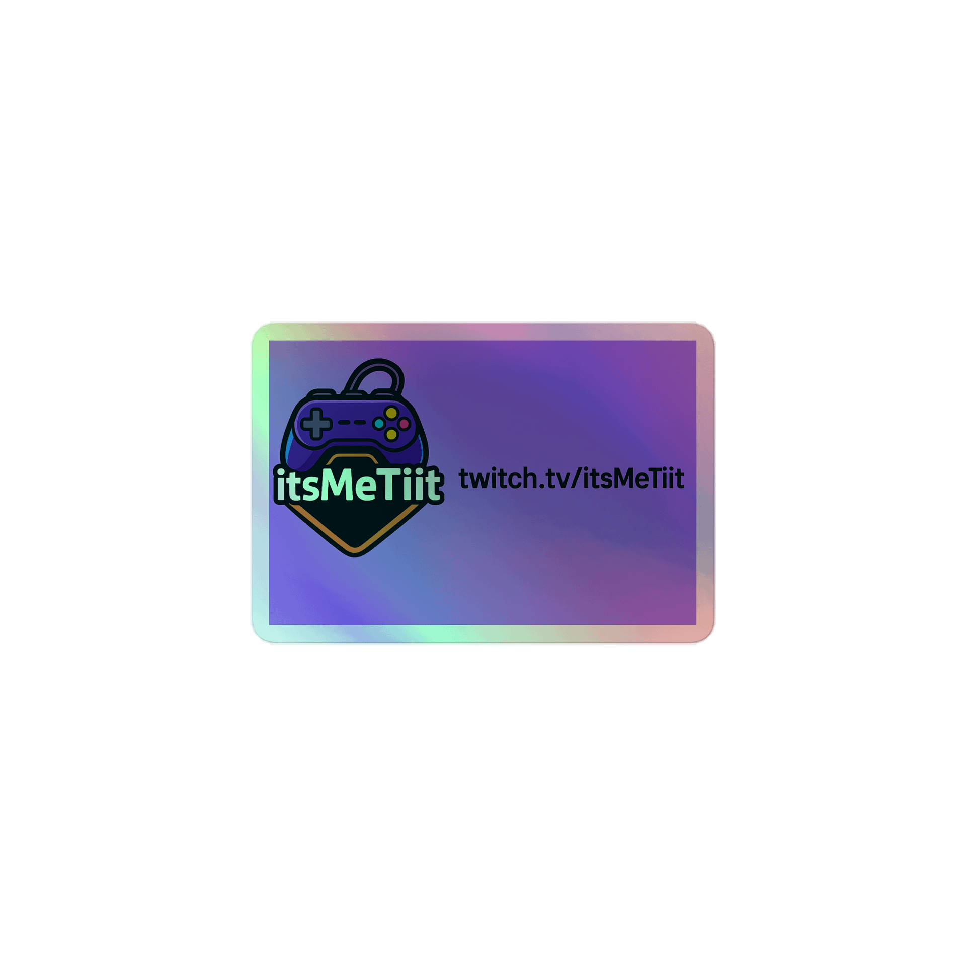 Holographic Gamer's Delight Sticker Sheet product image (1)